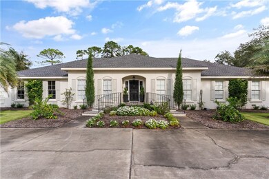 Front Elevation from the drive