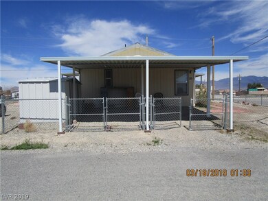 Side view showing 2 car carport