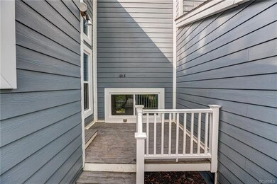 Front Entrance and Deck in Private Nook