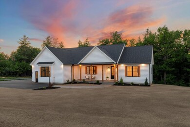 Twilight Front View of Home