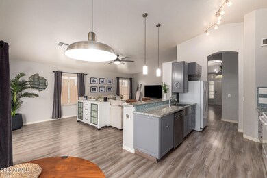 Dining to Living/Kitchen