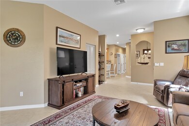 Living room is open to the kitchen area.