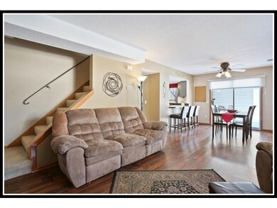 Family room opens to informal dining area