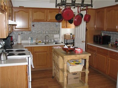 Nice eat-in kitchen. Vaulted bead board ceilings.