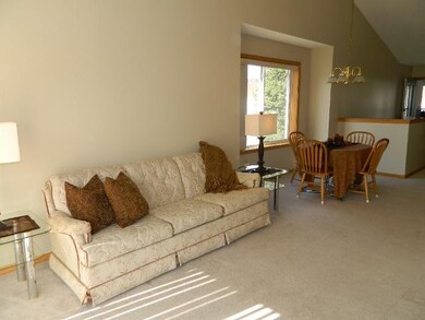 Vaulted ceilings and wonderful light throughout th
