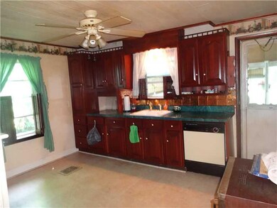 Kitchen. Custom made cherry cabinets!