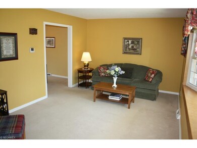 Foyer opens to Living room.  The 1st floor flow is