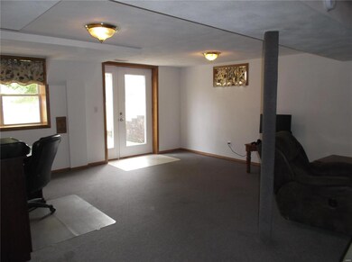 walkout basement. Owners recently added trim for t