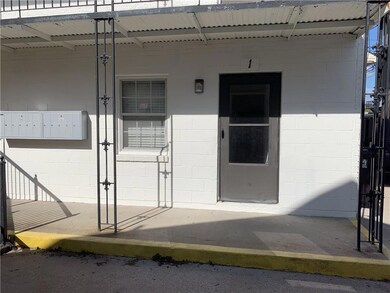 Entrance to Unit #1.