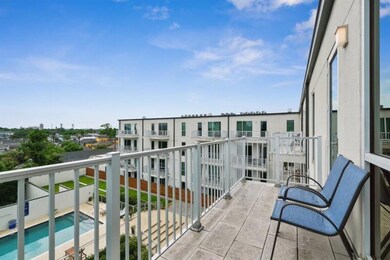 Top floor balcony view