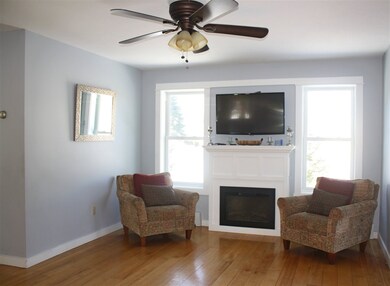 Beautiful floors and fresh paint.