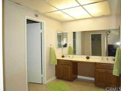 Spacious Master Bath. 2 Mirrored Closets plus Walk-in Closet