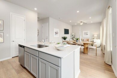 Kitchen featuring a sink, stainless steel dishwas