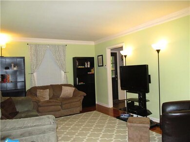 Walk right into the front door into your formal living room.  Beautiful hardwood floors!