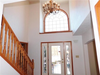Dramatic Two-Story Foyer