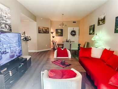 Living room from the front door perspective
