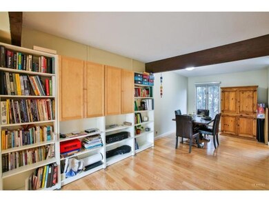 Living room with balcony