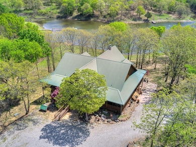 Luxury A-Frame log home with walk-out basement nes
