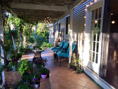 Pergola Covered Terrace Overlooks Private Oasis~