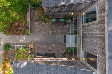 Looking down the front door area.