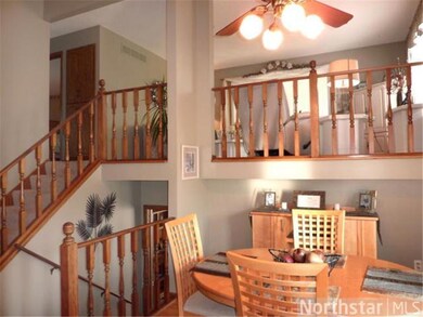 Wonderfully open, multi-level floor plan is bursti