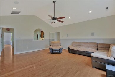 Family Room looking into Kitchen