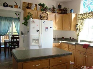 Center Island with storage, Lots of counter space.