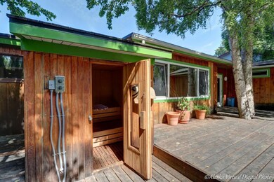Private sauna, too!