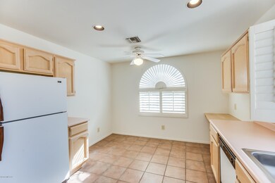 Dining Area with Arch Window