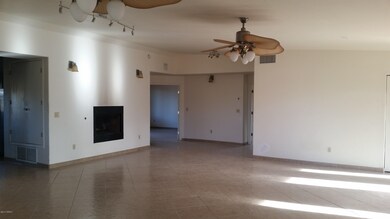 View looking towards bedrooms