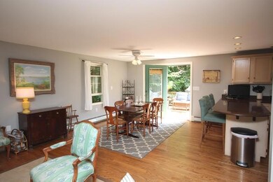 Open concept dining room, kitchen...