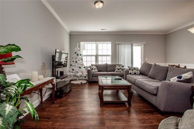 Open concept living space is great for entertainin