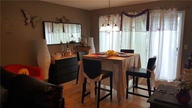 Dining Room with Newer Extra Large Slider