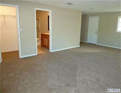 Master Bedroom has 2 walk-in closets and its own bathroom