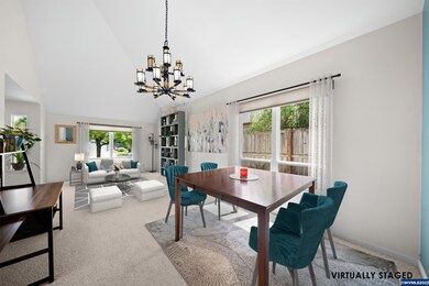 living and dining room