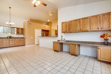 Spacious Dining areaand Built in Desk in