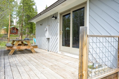 Access to Deck from Dining Area