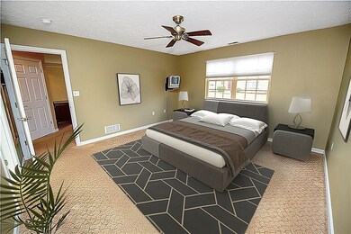 First Floor Owner's Suite bedroom-plenty of room f