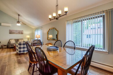 Vaulted ceilings, newer lighting fixture