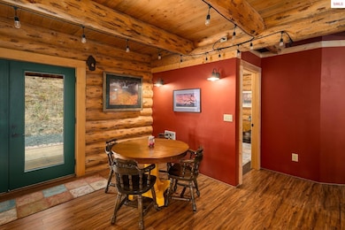 Main floor dining area.