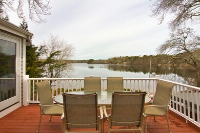 Deck Kitchen water view