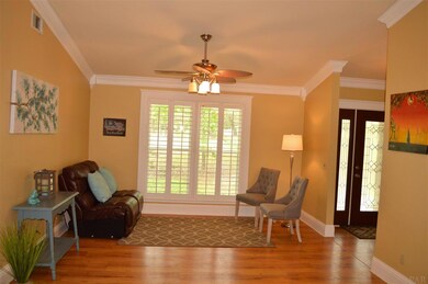 A view of the sitting room is shown here.