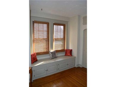 Dining Room. Window Bench in Dining Room