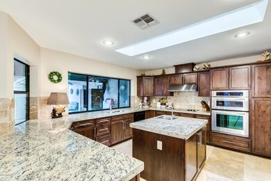GOURMET KITCHEN W/LARGE SKYLIGHT