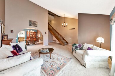 Entry, Living & Dining Rooms