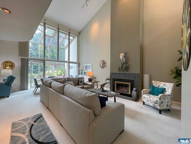 Two sets of 30ft Vaulted Ceilings-Sunroom & Living