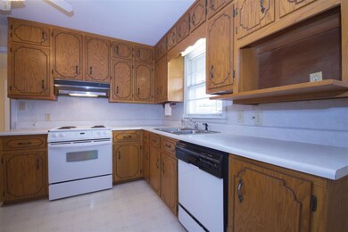 Extensive cabinetry and plenty of work space.