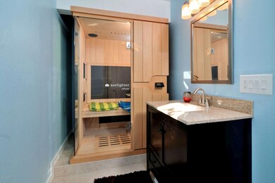 Infared Sauna and Updated Vanity