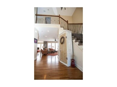 Gorgeous entryway with high ceilings and gorgeous 