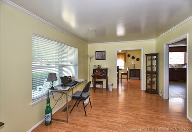 View of Formal living space.  You can see it opens